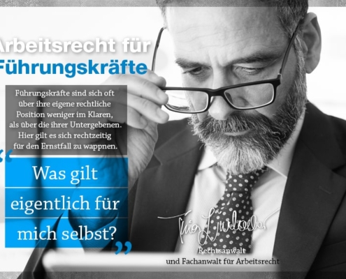 Arbeitsrecht für Führungskräfte